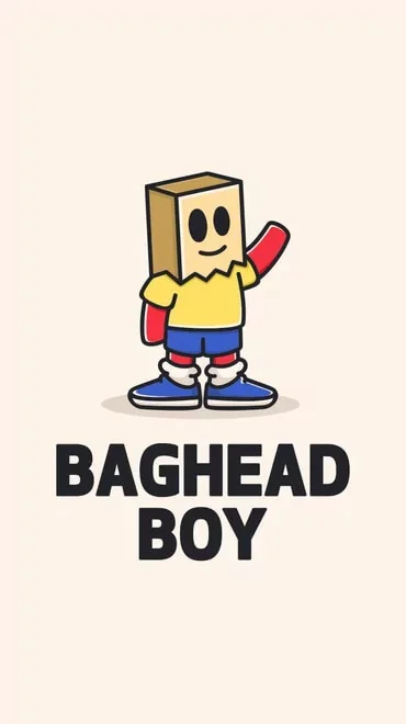 Baghead Boy — Logo design